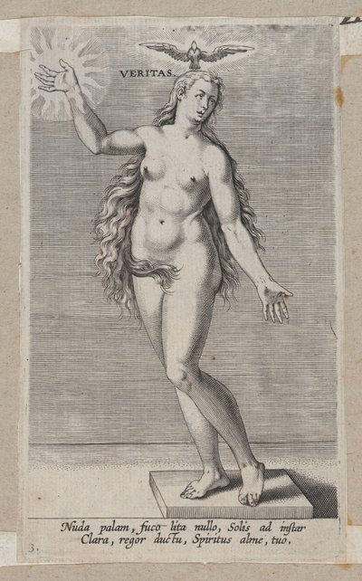 Veritas, de Prosopographia - Philip Galle