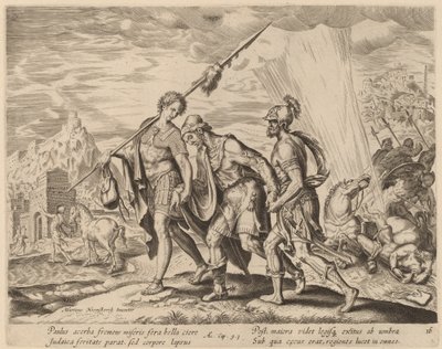 La Conversion de Saint Paul - Philip Galle after Maerten van Heemskerck