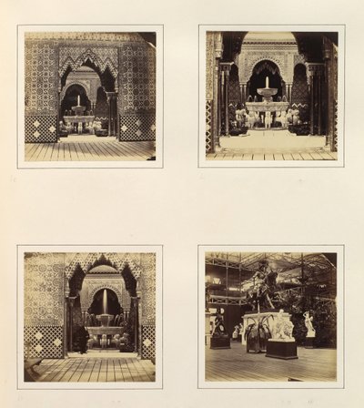 [Alhambra et Cour des Lions, Vue dans le transept sud], ca. 1859 - Philip Henry Delamotte.