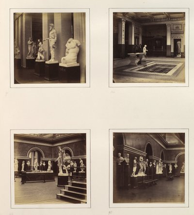 Cour grecque avec Torse Farnèse d