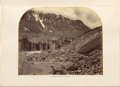 Glacier Shigri - Depuis la rivière - Philip Henry Egerton