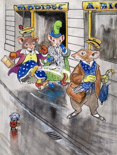 La souris de la ville et la souris de la campagne - Philip Mendoza
