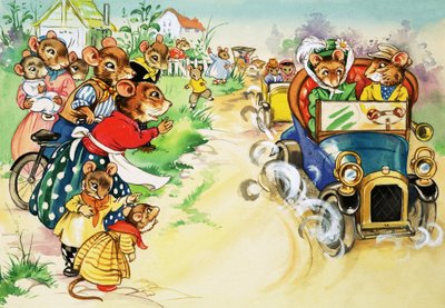 La souris des villes et la souris des champs - Philip Mendoza