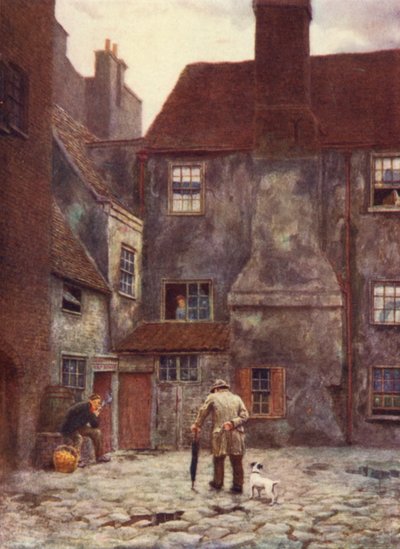 Arrière de Queens Head Inn, Southwark, 1884 - Philip Norman