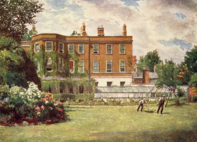 York House et Jardin, Church Street, Kensington, 1899 - Philip Norman