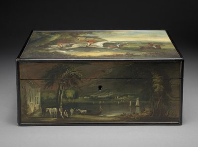 Boîte aux lettres antique convertie en humidor, c.1840 - Philip Reinagle