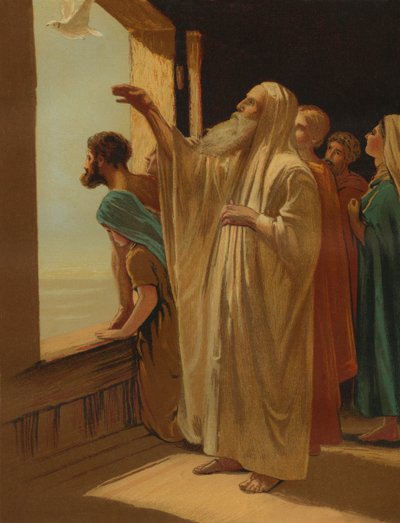 Noé envoie la colombe - Philip Richard Morris
