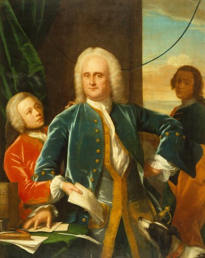 Jan Albert Sichterman avec son fils Jan Albert - Philip van Dyck
