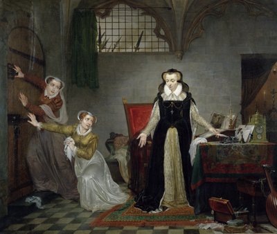 Marie Stuart (1542-87) au moment de partir pour son exécution, 8 février 1587 - Philipe Jacques van Bree