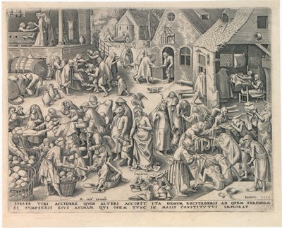 Caritas Charité des Sept Vertus - Philipp Galle