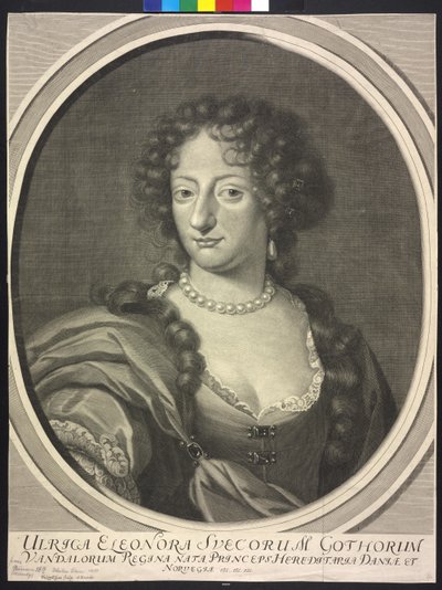 Princesse du Danemark Ulrika Eleanore - Philipp Kilian