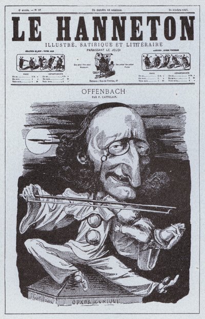 Caricature du Compositeur Français d