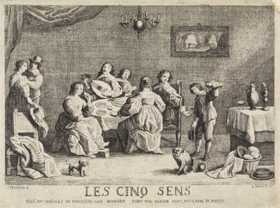 Les cinq sens - Philippe Lambert Joseph Spruyt