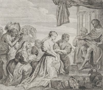Salomon et la reine de Saba - Philippe Lambert Joseph Spruyt