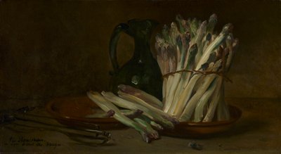 Nature morte avec asperges, c. 1880 - Philippe Rousseau