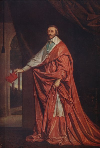 Cardinal Richelieu, 1633-1640, c. 1915 - Philippe de Champaigne