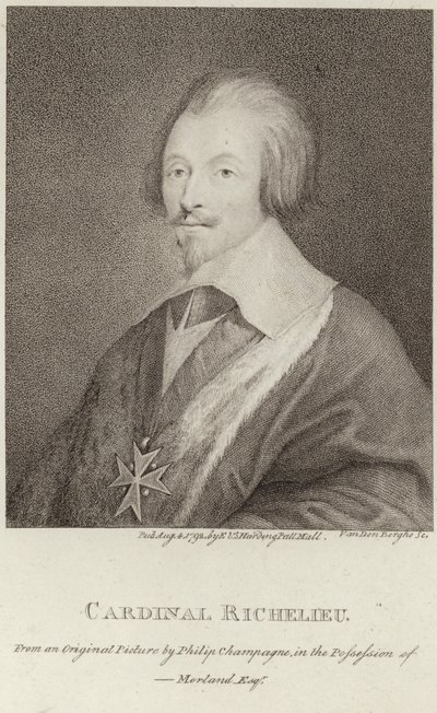 Portrait du Cardinal Richelieu - Philippe de Champaigne