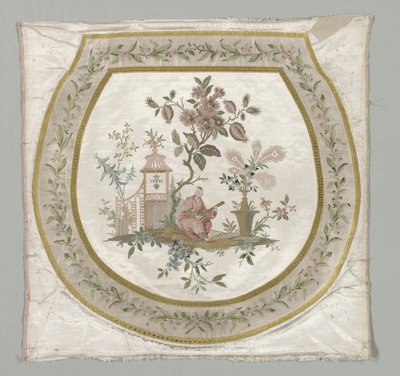 Tapisserie pour un siège de chaise, vers 1743-1774 - Philippe de Lasalle