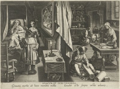 Médicament contre la syphilis - Philips Galle (attributed to workshop of)