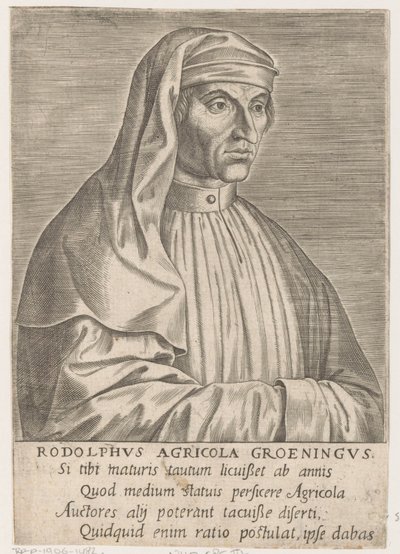 Portrait de Rudolf Agricola - Philips Galle