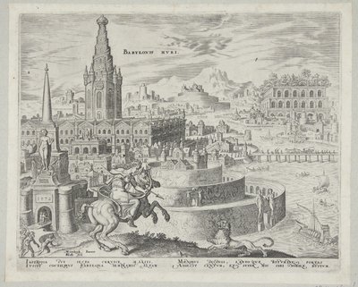 Les murs de Babylone - Philips Galle