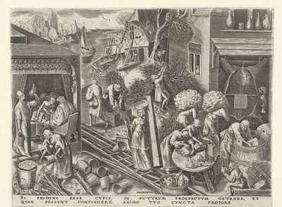Prudence (Les sept vertus) - Philips Galle