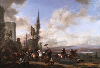 Départ pour la chasse - Philips Wouwerman
