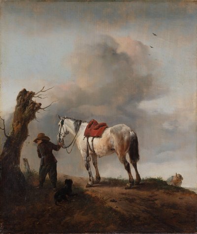 Le cheval gris - Philips Wouwerman