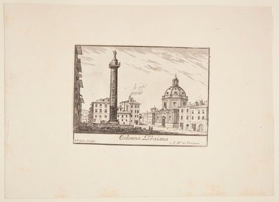 Danois : colonne Trajan. 1. Église de S. Maria de Fornari - Philothée Francois Duflos