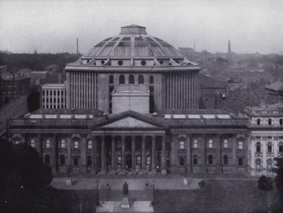 Melbourne : Bibliothèque publique et musée, représentant le plus grand dôme de l