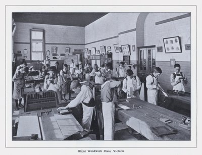 Classe de travail du bois Sloyd, Victoria - Photographer Australian