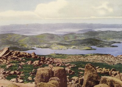 Tasmanie : Panorama depuis Pinnacle - Photographer Australian