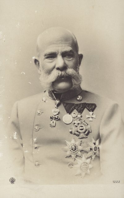 François-Joseph Ier (photo n/b) - Photographer Austrian