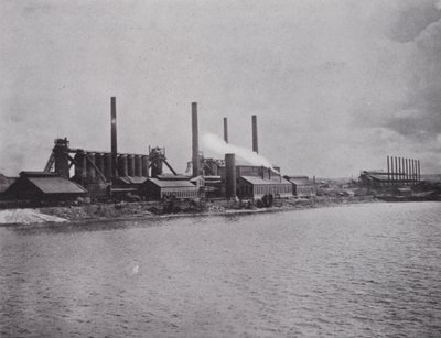 Haut fourneaux de D I et S Co, Sydney, Cap-Breton - Photographer Canadian