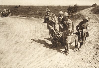 Une scène au front nord de Focsani - Photographer German