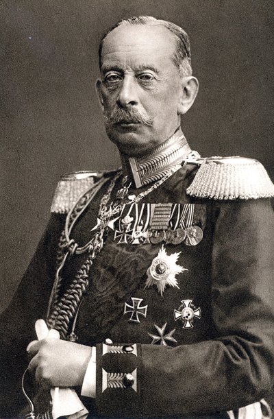 Alfred von Schlieffen (b/w photo) - Photographer German