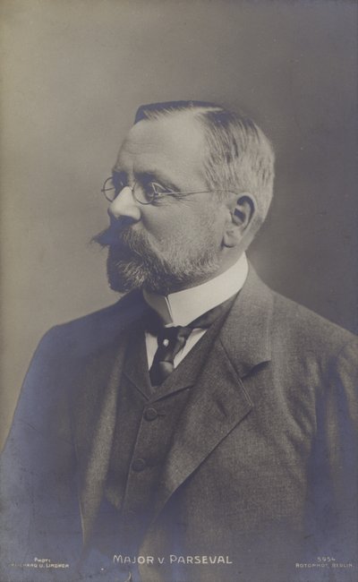 August von Parseval, concepteur de dirigeables allemand - Photographer German