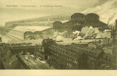 Usines Krupp, Essen, Ruhr, Allemagne - Photographer German