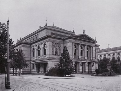 Leipzig : Gewandhaus et monument Mendelssohn - Photographer German