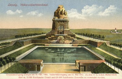 Monument à la Bataille des Nations, Leipzig - Photographer German