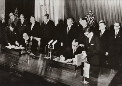 Le 26 mai 1972, le Traité de la circulation, le premier traité d