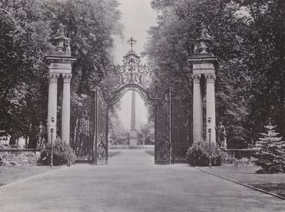 Potsdam, entrée du parc de Sanssouci - Photographer German