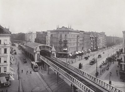 Wiener Strasse Mit Hochbahn-Bahnhof - Photographer German