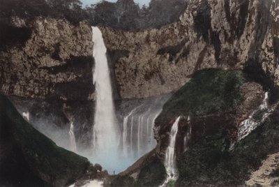 Japon, vers 1912 : Chute de Kegon, Nikko - Photographer Japanese
