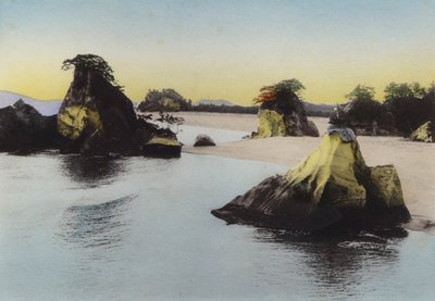Japon, vers 1912 : Matsushima, dans la mer intérieure, l
