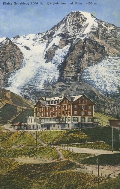 Kleine Scheidegg, Suisse (photo couleur) - Photographer Swiss
