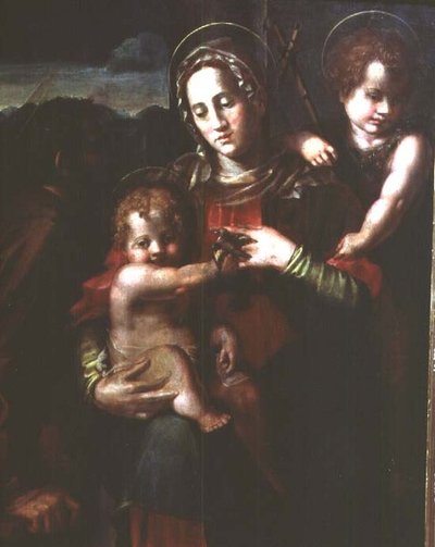 Madone et Enfant avec le jeune Saint Jean-Baptiste - Pier Francesco Foschi