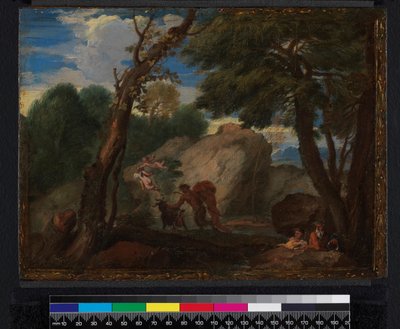Paysage avec figures mythologiques, avant 1666 - Pier Francesco Mola