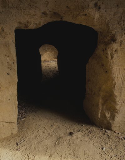 Labyrinthe de Porsenna, réseau étrusque de passages souterrains, Chiusi, Toscane, Italie - Blaise Nicolas Le Sueur
