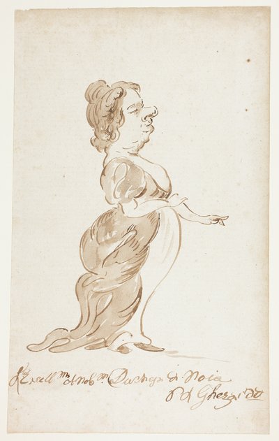 La duchesse de Noia - Pier Leone Ghezzi